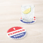 Heute kletterte ich sandstein untersetzer (Seite)