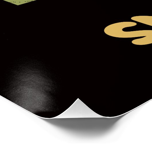 Heute lächeln poster (Ecke)