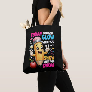 Heute leuchten Sie, wenn Sie zeigen, was Sie wisse Tasche