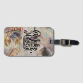 Heute magisch machen gepäckanhänger (Vorderseite (Horizontal))