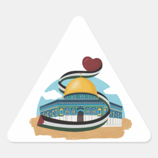 Heute Mitglied der Bewegung für Gerechtigkeit und Dreieckiger Aufkleber