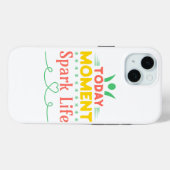 Heute Moment, Leben retten Case-Mate iPhone Hülle (Rückseite (Horizontal))