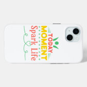 Heute Moment, Leben retten Case-Mate iPhone Hülle (Rückseite (Horizontal))