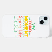 Heute Moment, Leben retten Case-Mate iPhone Hülle (Rückseite (Horizontal))