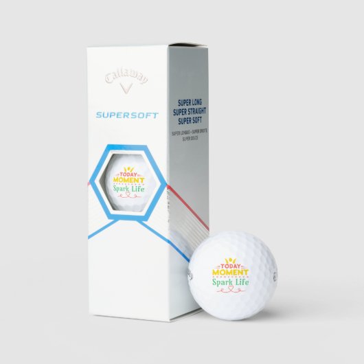 Heute Moment, Leben retten Golfball (Verpackung)