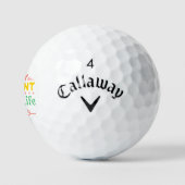 Heute Moment, Leben retten Golfball (Logo)