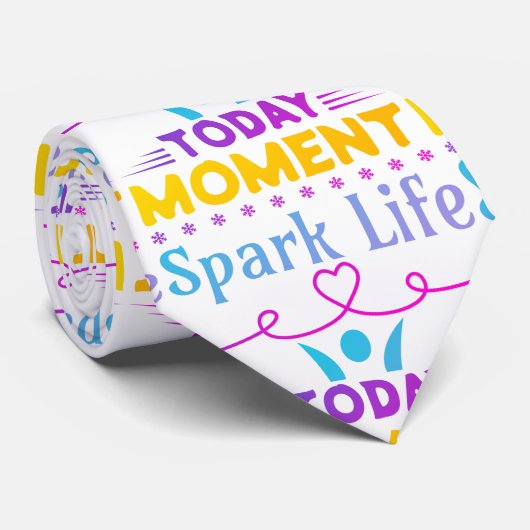 Heute Moment, Leben retten Krawatte (Gerollt)