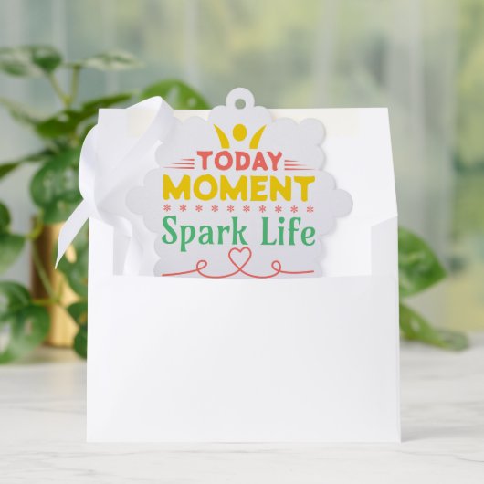 Heute Moment, Leben retten Ornament Karte (Umschlag)