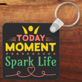 Heute Moment, Leben retten Schlüsselanhänger (Rückseite)