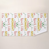 Heute Moment, Spark Life Toto Tasche Badehandtuch (Badehandtuch)