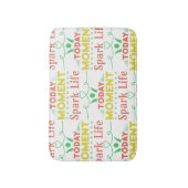 Heute Moment, Spark Life Toto Tasche Badematte (Vorderseite Vertikal)