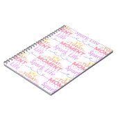 Heute Moment, Spark Life Toto Tasche Notizblock (Linke Seite)