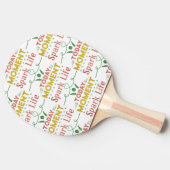 Heute Moment, Spark Life Toto Tasche Tischtennis Schläger (Seitenansicht)