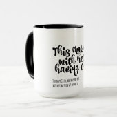 Heute Morgen, mit ihr, Kaffee haben Tasse (Vorderseite Links)