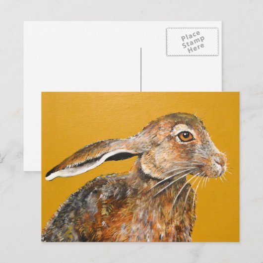 Heute, morgen weg postkarte (Vorne/Hinten)