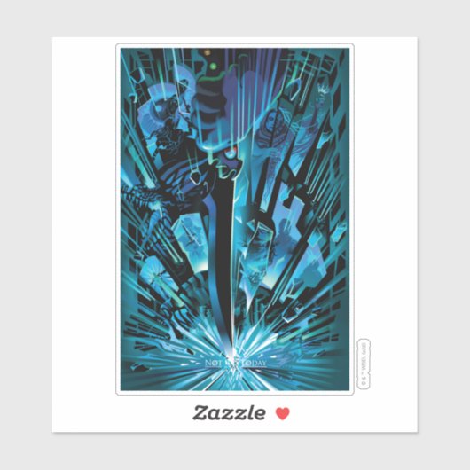 Heute nicht aufkleber (Blatt)