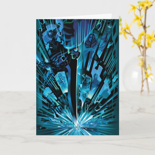 Heute nicht karte (Gelbe Blume)