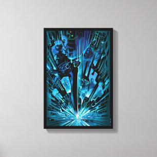 Heute nicht leinwanddruck