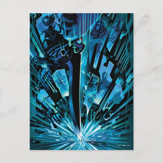 Heute nicht postkarte (Vorderseite)