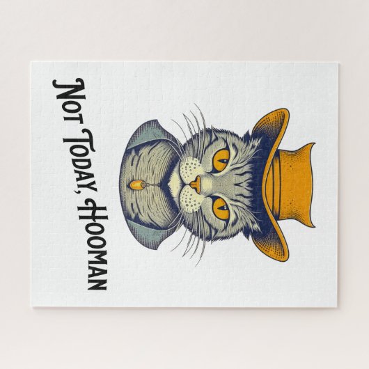 Heute nicht, zu Hause Puzzle (Horizontal)