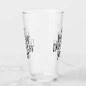 Heute nichts tun glas (Links)