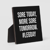 Heute noch wüsten Morgen, Leg - Funny Fotoplatte (Vorderseite)