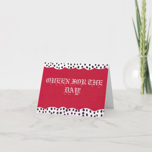 HEUTE! Notecards Karte (Vorderseite)