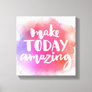 Heute Phantastisch Leinwanddruck