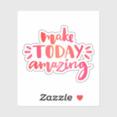 Heute Phantastisch machen Aufkleber (Blatt)