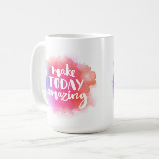 Heute Phantastisch machen Kaffeetasse (Vorderseite Links)