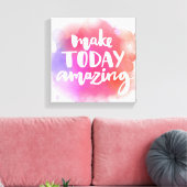 Heute Phantastisch machen Leinwanddruck (Insitu (Wohnzimmer))