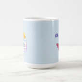 "Heute Phantastisch machen" Personalisierte Bezeic Kaffeetasse (Mittel)