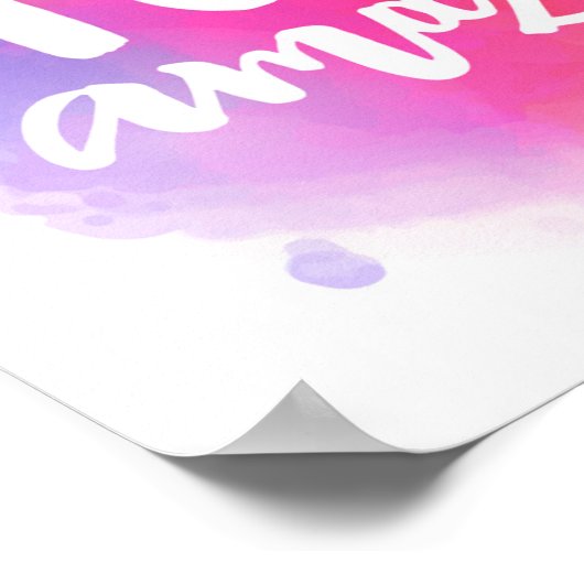 Heute Phantastisch machen Poster (Ecke)