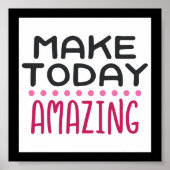 Heute Phantastisch machen Poster (Vorne)