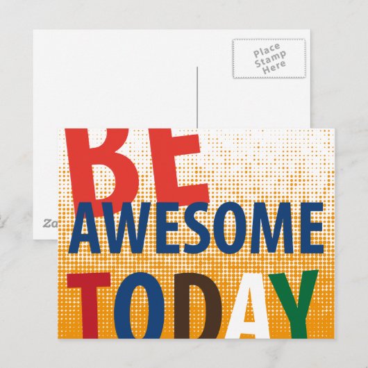 heute phantastisch postkarte (Vorne/Hinten)