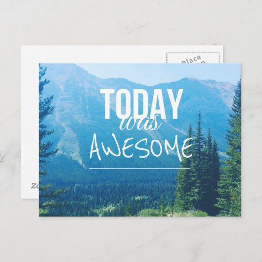 Heute Phantastisch Postkarte (Vorne/Hinten)