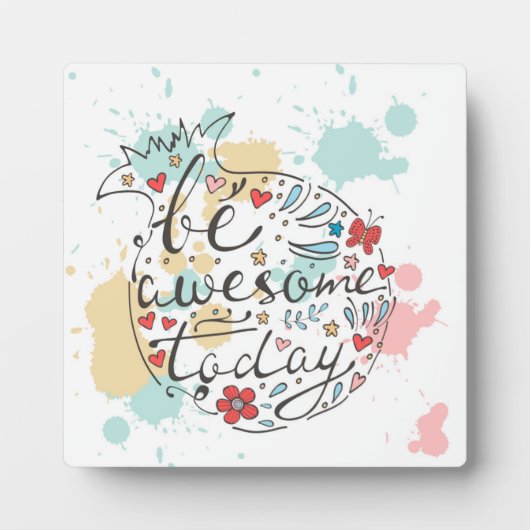 Heute Phantastisch sein Fotoplatte (Vorderseite)