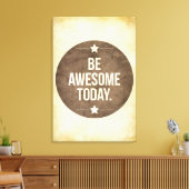 Heute phantastisch sein leinwanddruck (Insitu (Wohnzimmer))