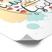 Heute Phantastisch sein Poster (Ecke)