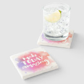 Heute Phantastisch Steinuntersetzer (Seitenansicht)