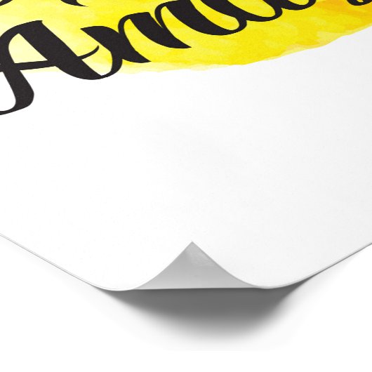 Heute Phantastische Kunstdrucke Poster (Ecke)