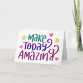 Heute Phantastischer Muttertag Karte (Vorderseite)