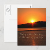 Heute Postkarte (Vorne/Hinten)