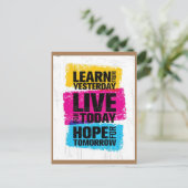 heute postkarte (Stehend Vorderseite)