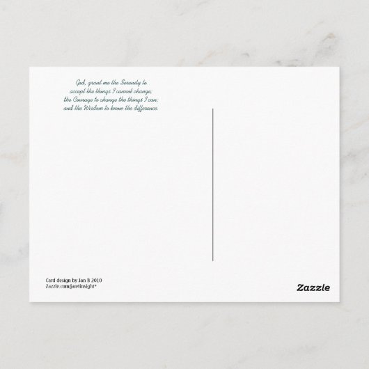 "Heute" Postkarte (Rückseite)