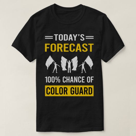Heute prognostiziert der Farbwächter T-Shirt (Design vorne)