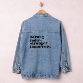 Heute stark, morgen stärker jeansjacke (Hangar)