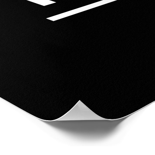 Heute stärker werden Morgen Poster (Ecke)