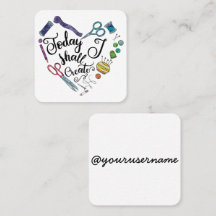 Heute stelle ich quadratische Karte her