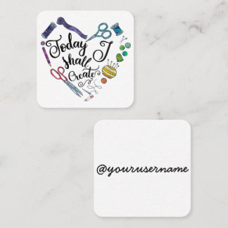 Heute stelle ich quadratische Karte her